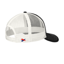 Load image into Gallery viewer, Snapback Trucker Cap - IANTD Logo/Black & White