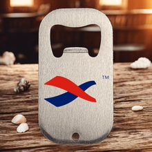 Load image into Gallery viewer, Bottle Opener - Card Style Color Fins and Logo