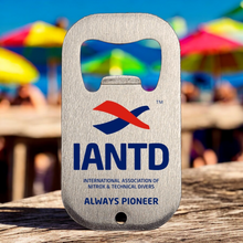 Load image into Gallery viewer, Bottle Opener - Card Style Color Fins and Logo