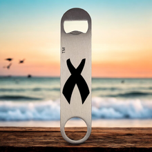 Load image into Gallery viewer, Bottle Opener - PUB Style Black Fins & Logo