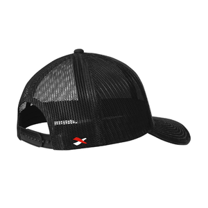 Snapback Trucker Cap - IANTD Logo/Black