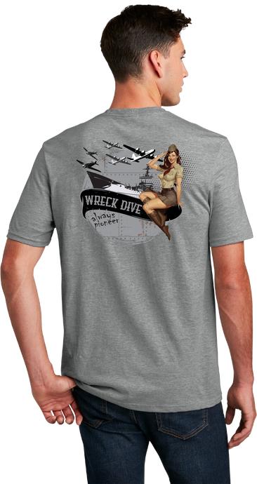 Wreck Pinup Girl T-Shirt