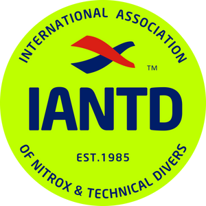 IANTD Badge Decal - 12"-30.5cm