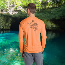 Load image into Gallery viewer, IANTD Rebreather Shark - Solar T-Shirt Long Sleeve