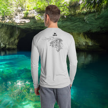 Load image into Gallery viewer, IANTD Rebreather Shark - Solar T-Shirt Long Sleeve