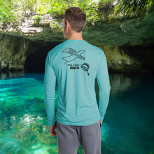Load image into Gallery viewer, IANTD Reel Drop a Line - Solar T-Shirt Long Sleeve