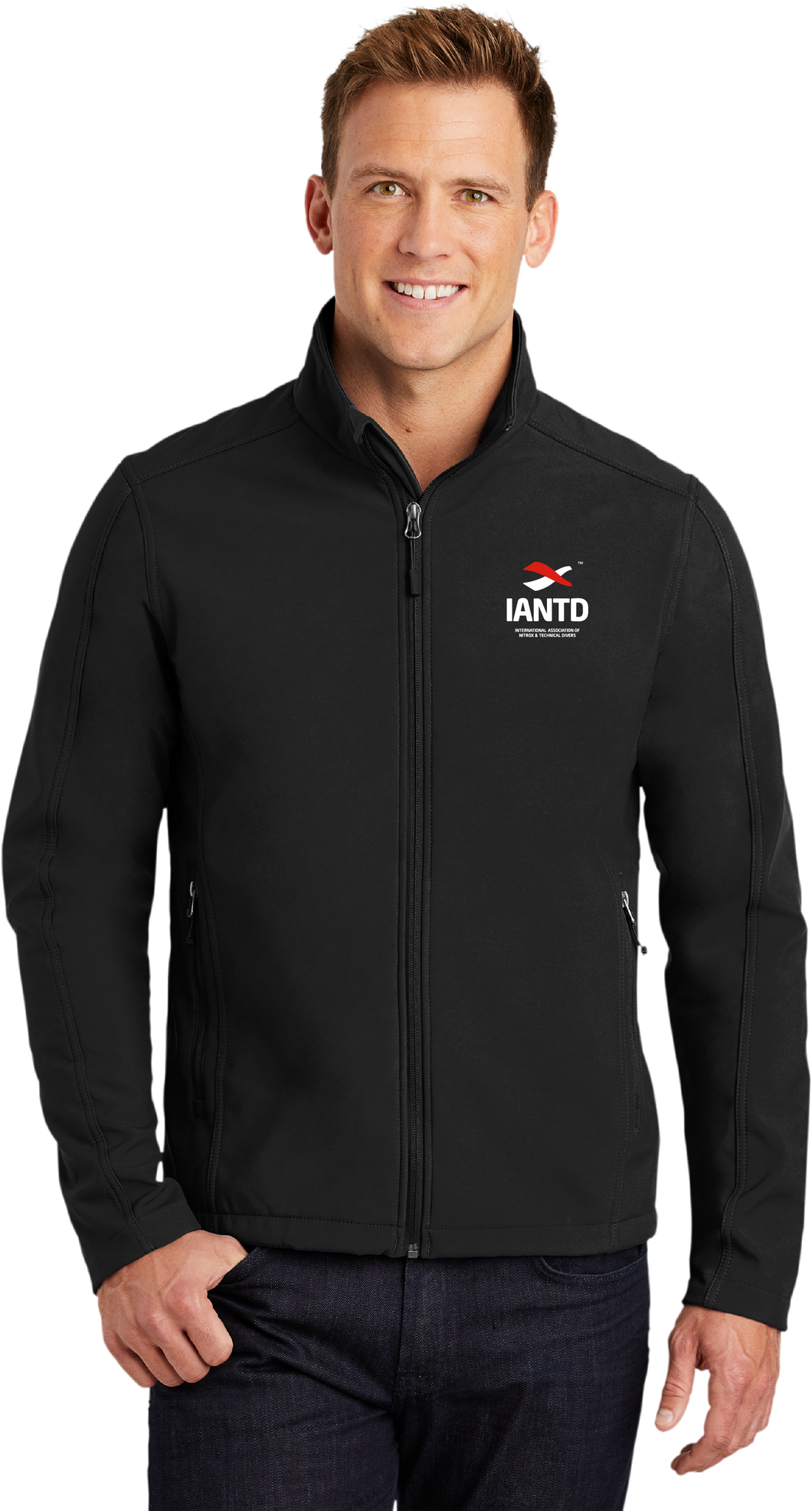 IANTD Logo Core Soft Shell Jacket