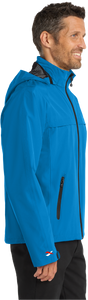 Raincoat Waterproof Jacket - Blue Logo