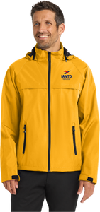 Raincoat Waterproof Jacket - Blue Logo