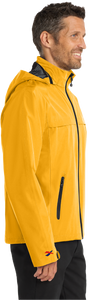 Raincoat Waterproof Jacket - Blue Logo