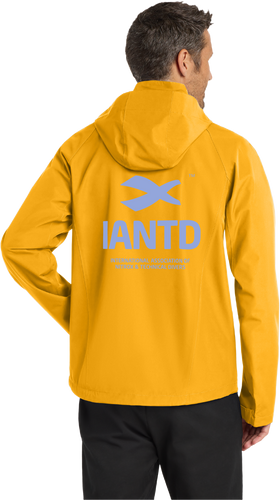 Raincoat Waterproof Jacket - Blue Logo