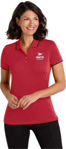 IANTD Lady Polo Logo - Silicone