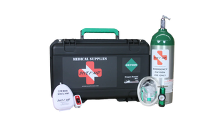 Oxygen Rescue Kit (Single Jumbo D) - Hard Case