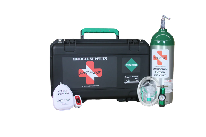 Oxygen Rescue Kit (Single Jumbo D) - Hard Case