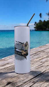 Skinny Tumbler - Wreck Pinup Girl