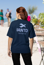 Load image into Gallery viewer, IANTD Blue Logo T-Shirt Lady