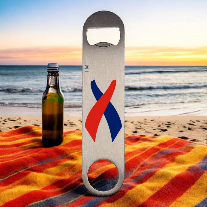 Bottle Opener - PUB Style Color Fins & Logo