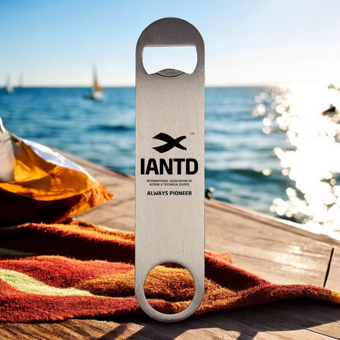 Bottle Opener - PUB Style Black Fins & Logo